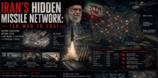 Iran’s Hidden Missile Network: ISR War to 2031