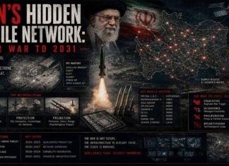 Iran’s Hidden Missile Network: ISR War to 2031