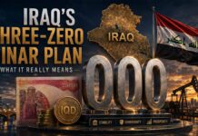 Iraq’s Three-Zero Dinar Plan: What It Really Means