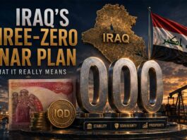 Iraq’s Three-Zero Dinar Plan: What It Really Means