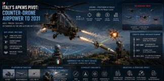 Italy’s APKWS Pivot: Counter-Drone Airpower to 2031