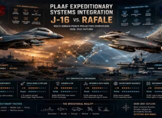 PLAAF Expeditionary Systems Integration: J-16 vs. Rafale Analysis