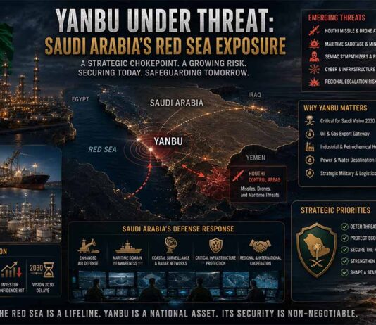 Yanbu Under Threat: Saudi Arabia’s Red Sea Exposure
