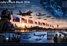 Australia’s Pitch Black 2026: coalition air warfare shifted from platform mass toward integration, command-and-control resilience and multinational mission leadership