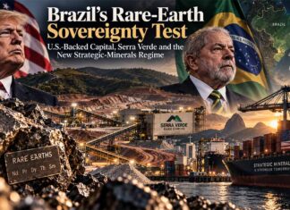 Brazil’s Rare-Earth Sovereignty Test: U.S.-Backed Capital, Serra Verde and the New Strategic-Minerals Regime