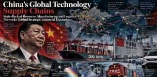 China’s Global Technology Supply Chains: State-Backed Resource, Manufacturing and Logistics Networks Behind Strategic Industrial Expansion