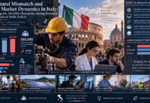 Structural Mismatch and Labor Market Dynamics in Italy: Navigating the 565000 Enterprise Hiring Demand and Specialized Skills Deficit