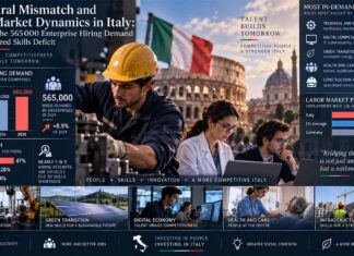 Structural Mismatch and Labor Market Dynamics in Italy: Navigating the 565000 Enterprise Hiring Demand and Specialized Skills Deficit