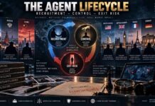 The Agent Lifecycle: Recruitment – Control – Exit Risk – Israel, Russia, China, the United States, United Kingdom, France, Germany and Italy