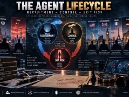 The Agent Lifecycle: Recruitment – Control – Exit Risk – Israel, Russia, China, the United States, United Kingdom, France, Germany and Italy