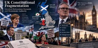 UK Constitutional Fragmentation: Devolved Referendum Demands and Westminster Authority