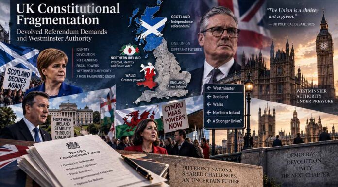 UK Constitutional Fragmentation: Devolved Referendum Demands and Westminster Authority