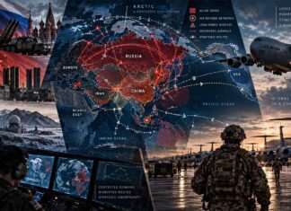 Eurasian Airspace Denial and U.S. Intercontinental Strategic Mobility Vulnerabilities